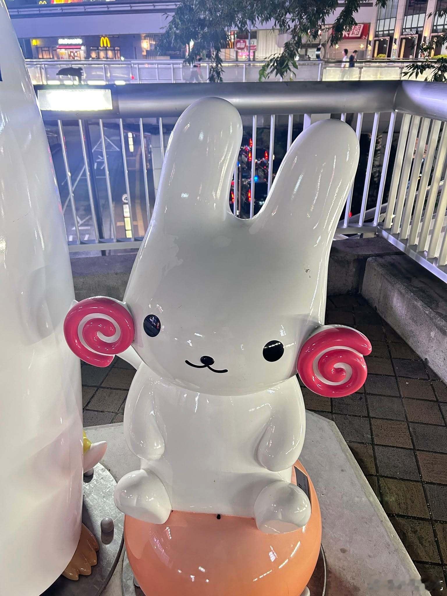 【 东京都立川市的吉祥物兔兔太可爱 】 