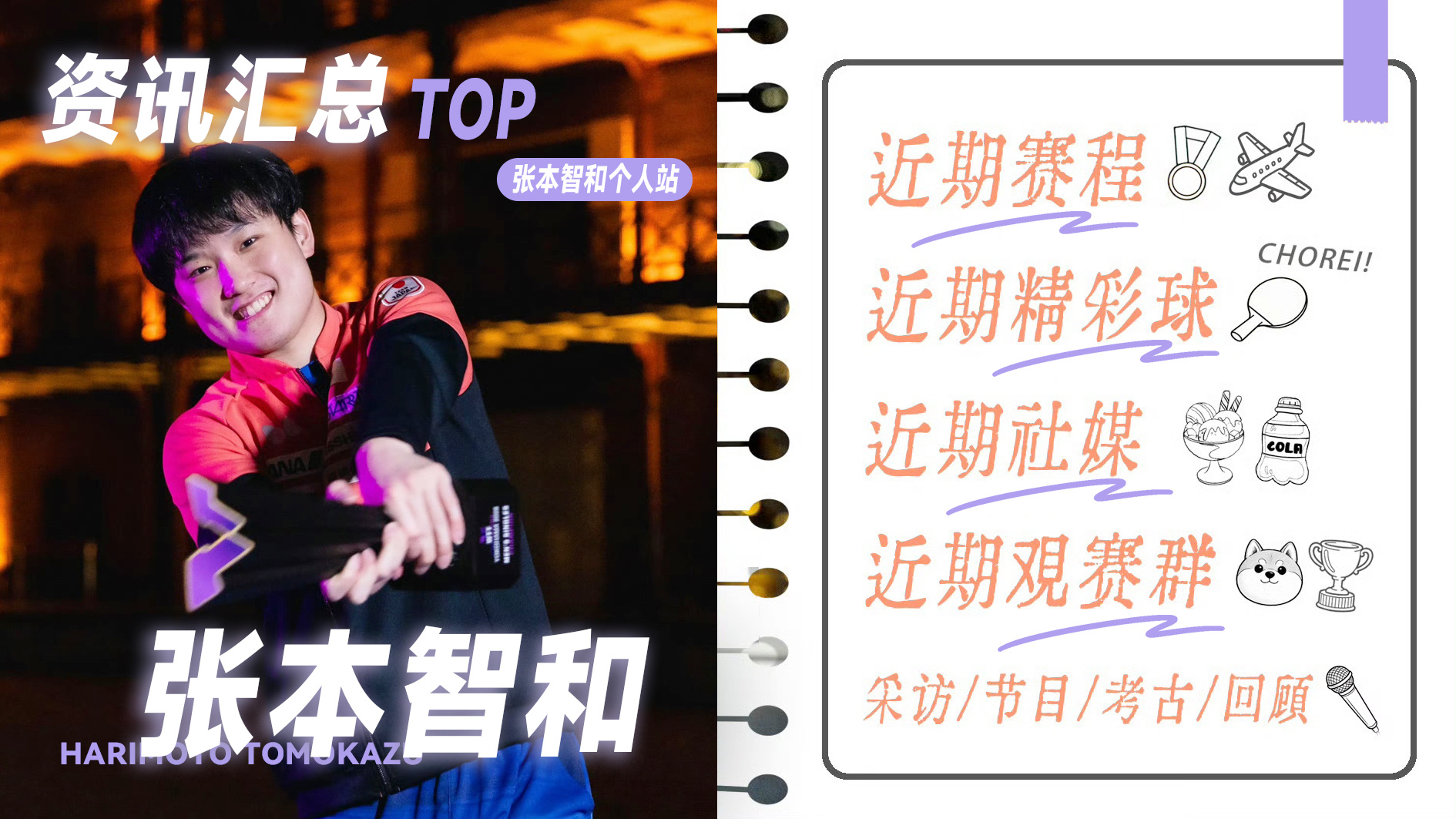 🔝小智资讯汇总🔝📆近期赛程2026.08.08～08.16 WTT瑞典大满