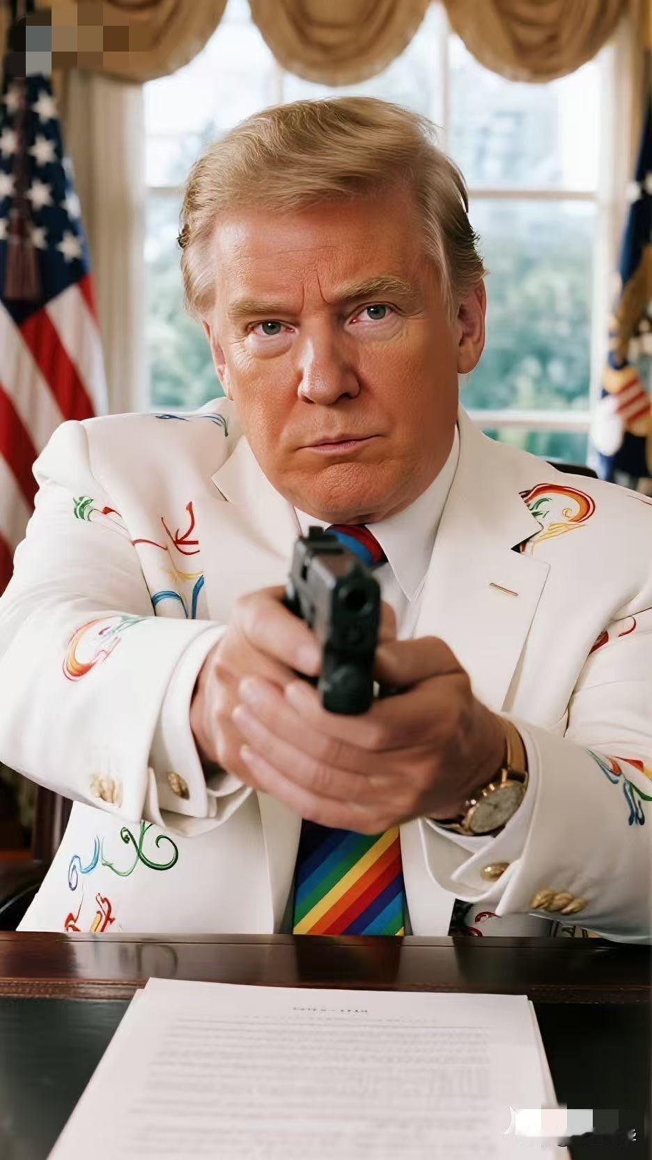 美国总统特朗普
今天突然下达了开战命令！
10月31日，多家美媒爆料，特朗普政府