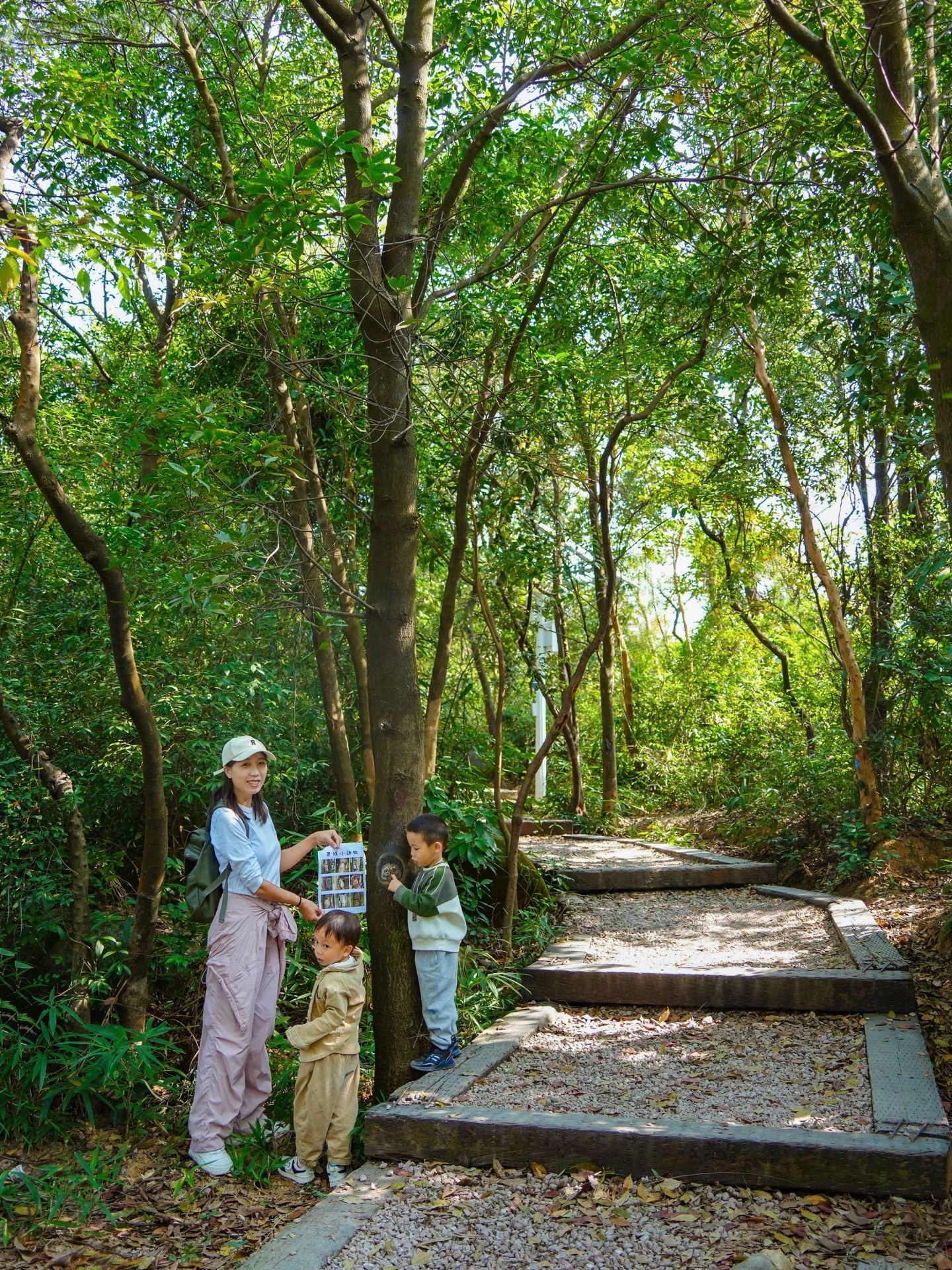 广州🌲这条有趣的亲子徒步线我愿意走100次
