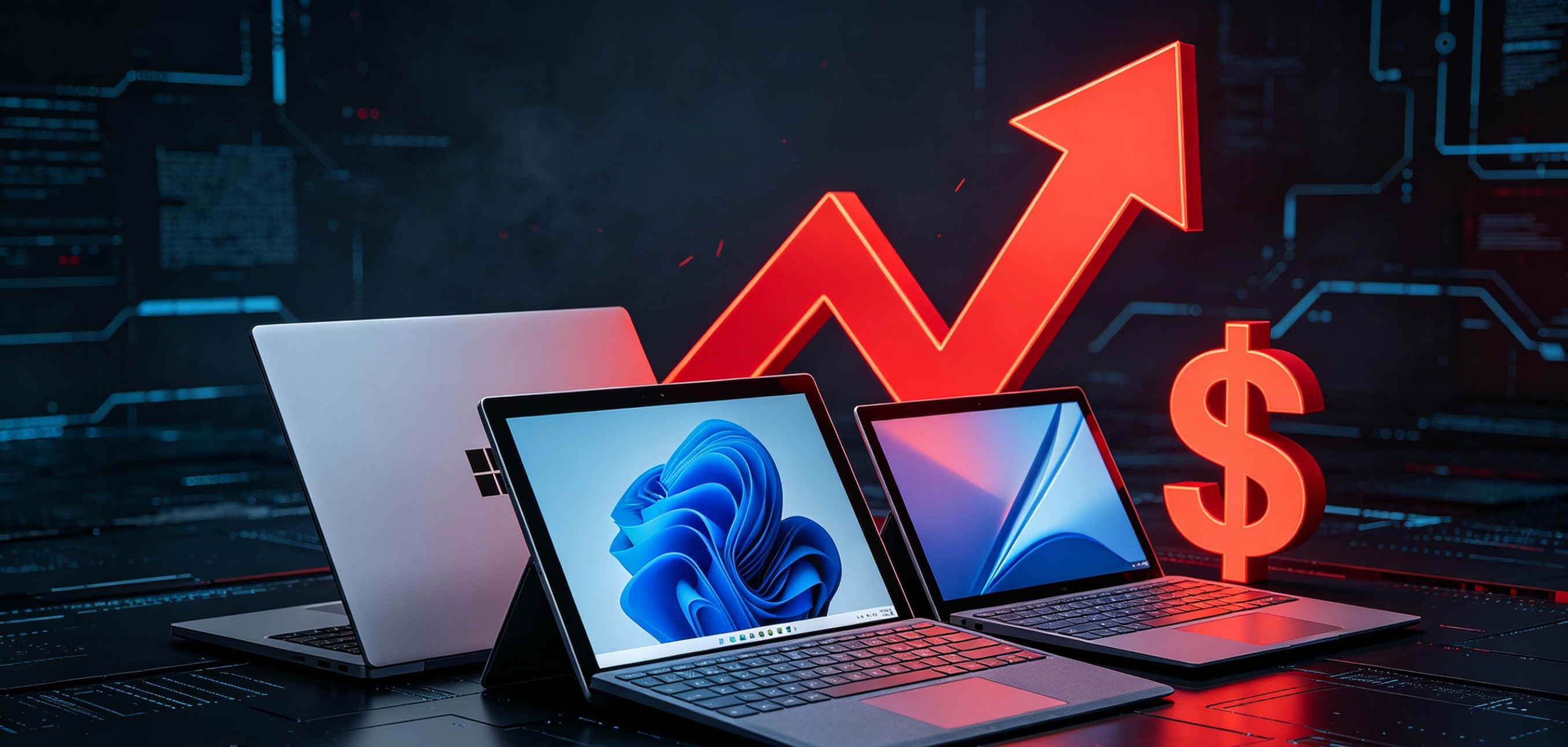 真疯了！微软Surface全系突然涨价，旗舰Pro 11、Laptop 7直接涨