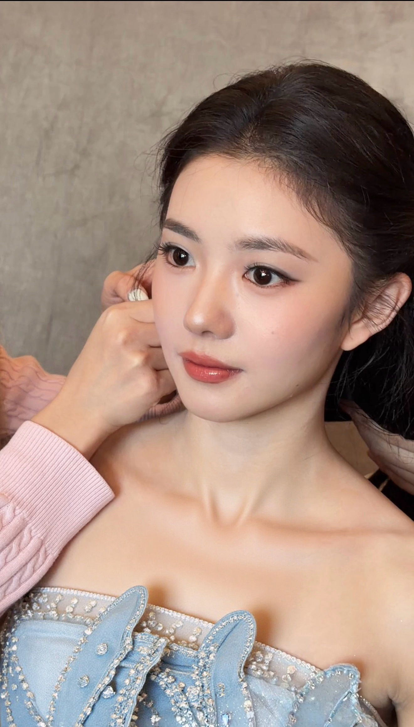 雪地精灵刘浩存化妆：金鹤龙🧏🏻♂️刘浩存刘浩存马上妆好运美运加载中