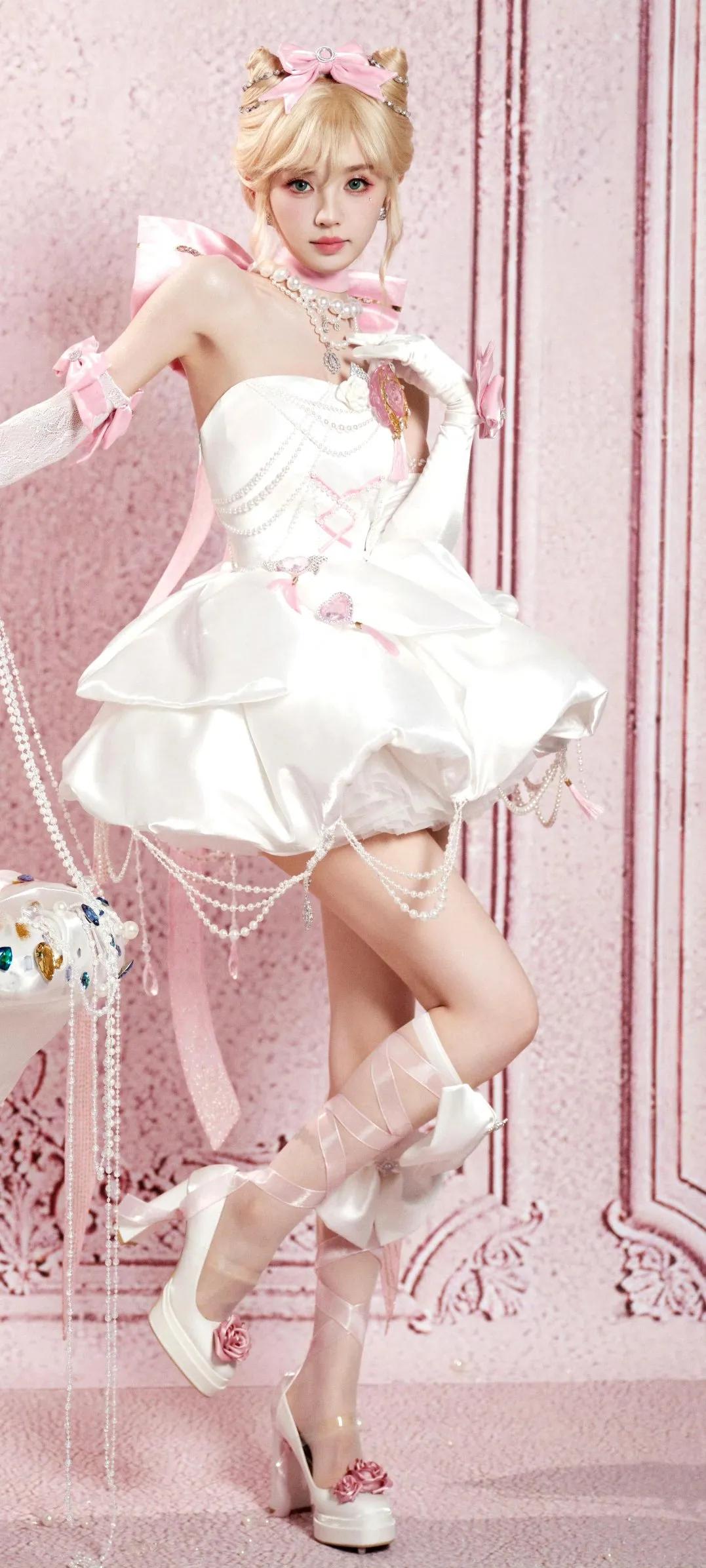 田曦薇：梦幻粉嫩公主风，甜美可爱，仙气飘飘！💖🌸✨温柔粉系公主 梦幻公主造型