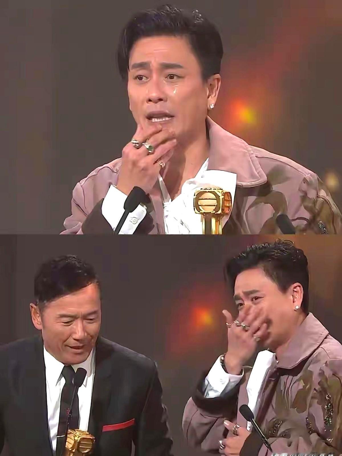 黄宗泽拿视帝了，45岁，第一次！

1月4日晚上的TVB颁奖礼，他凭《新闻女王2