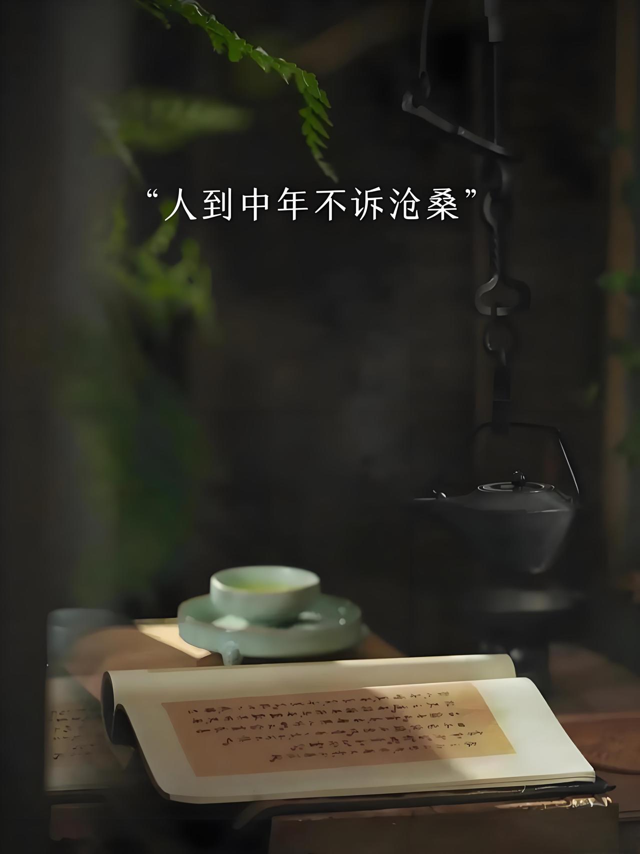 人到中年，
才恍然察觉：
最好的养生，
其实是学会“人间退场”。

从前总怕被落