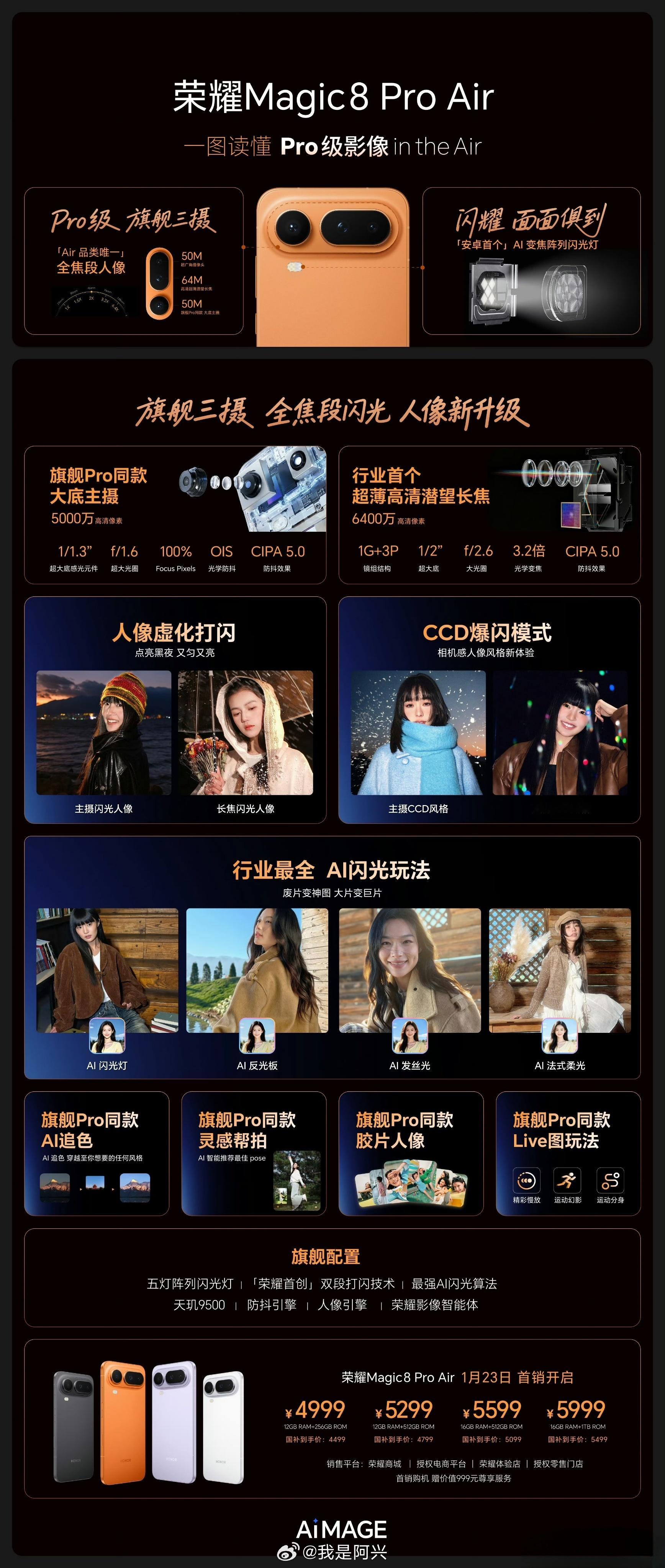 荣耀Magic8 Pro Air这个价格你会买吗？ 