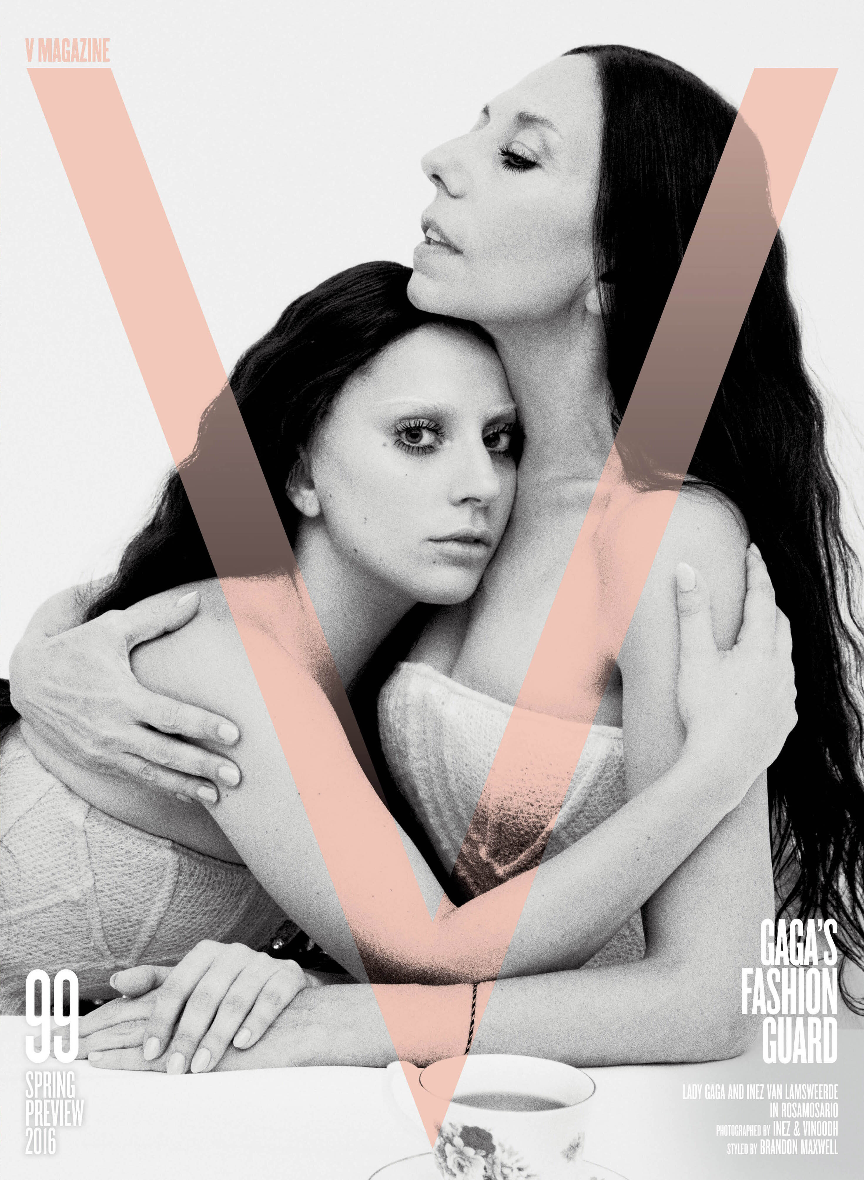 Lady Gaga 2016年V Magazine 春季刊封面大片，这一期嘎女士