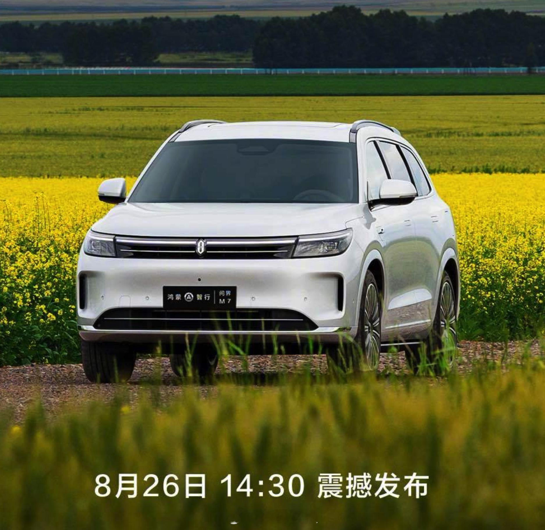 今天下午2点半，华为发布问界M7 Pro，这车预售价为24.98万元，最终M7 