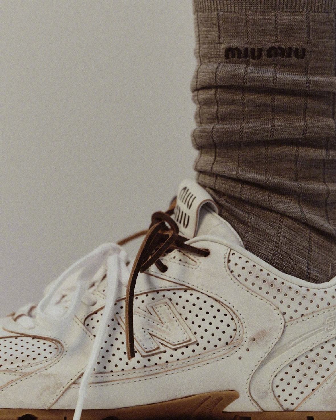 Coco Gauff x Miu Miu x New Balance 530可可
