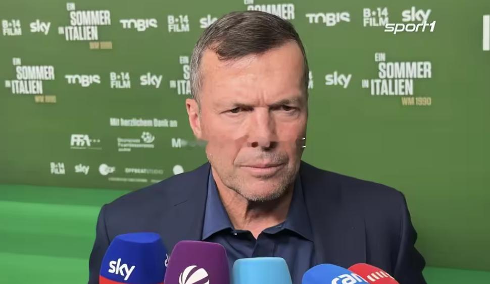 在接受德国体育一台采访时，德国足坛名宿马特乌斯对勒沃库森对阵拜仁慕尼黑比赛后的裁