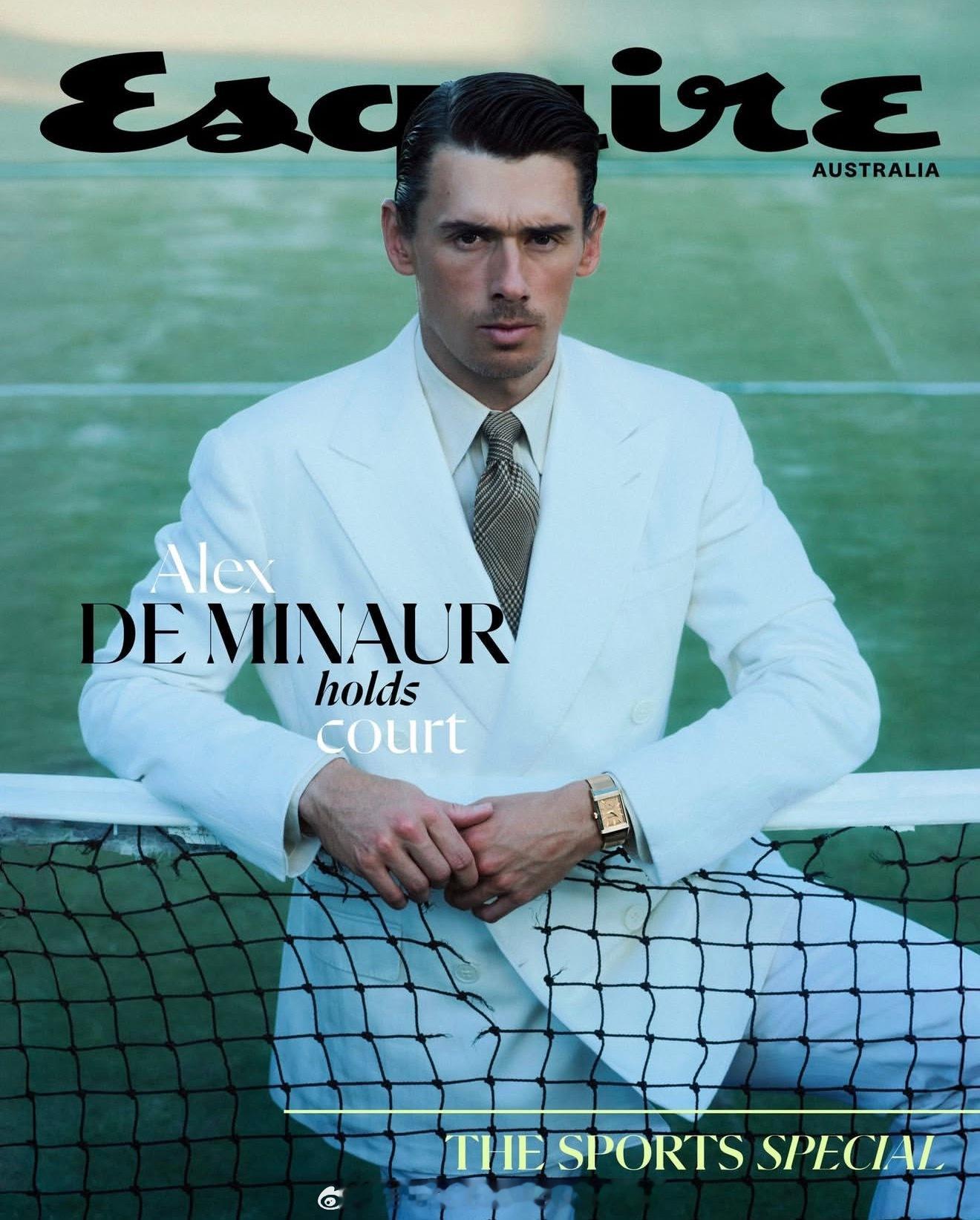 德米纳尔登杂志封面。 