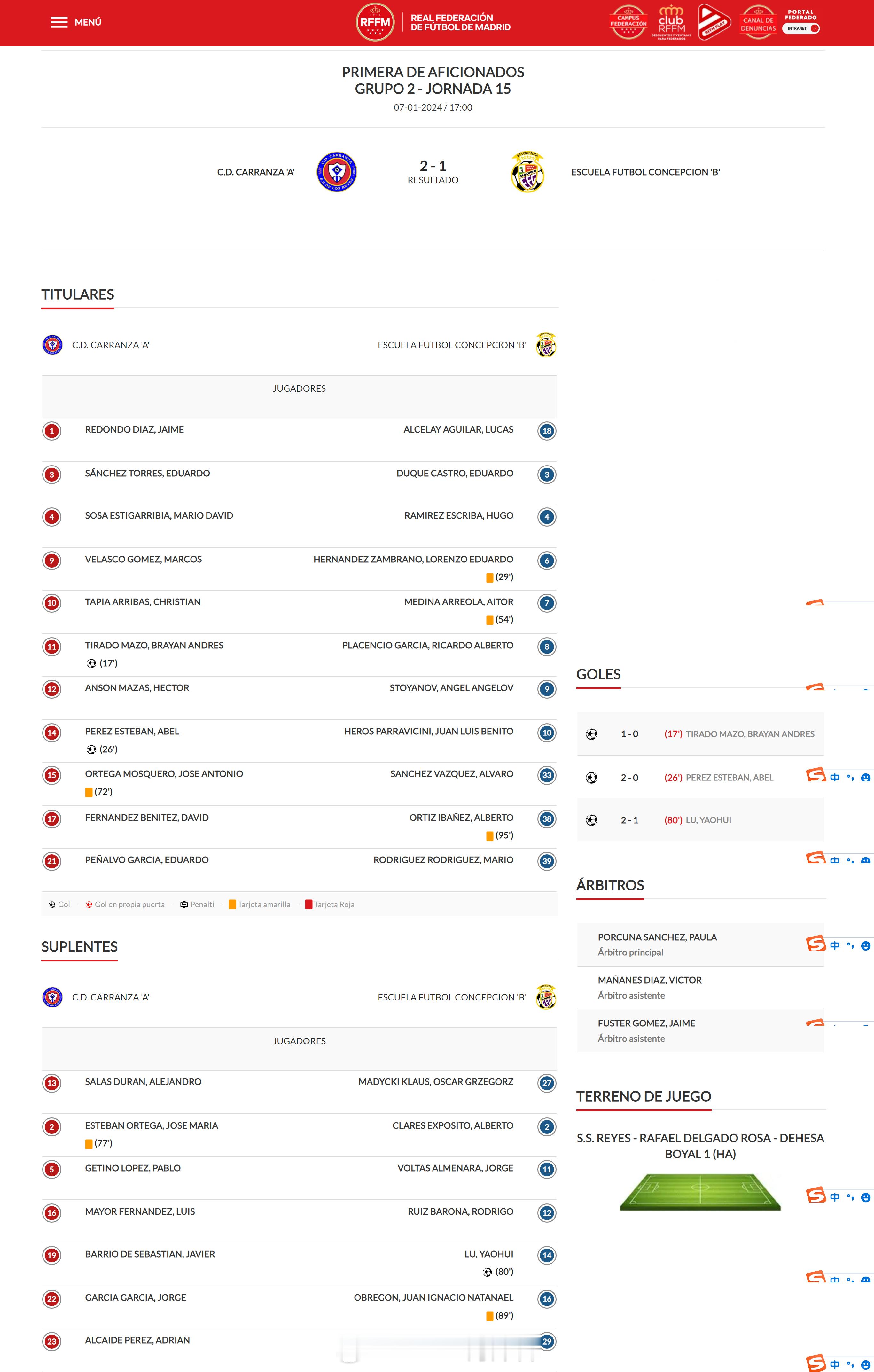留洋今日 两年前的今天，19岁的鲁曜辉斩获成年联赛首球。2023/24赛季马德里