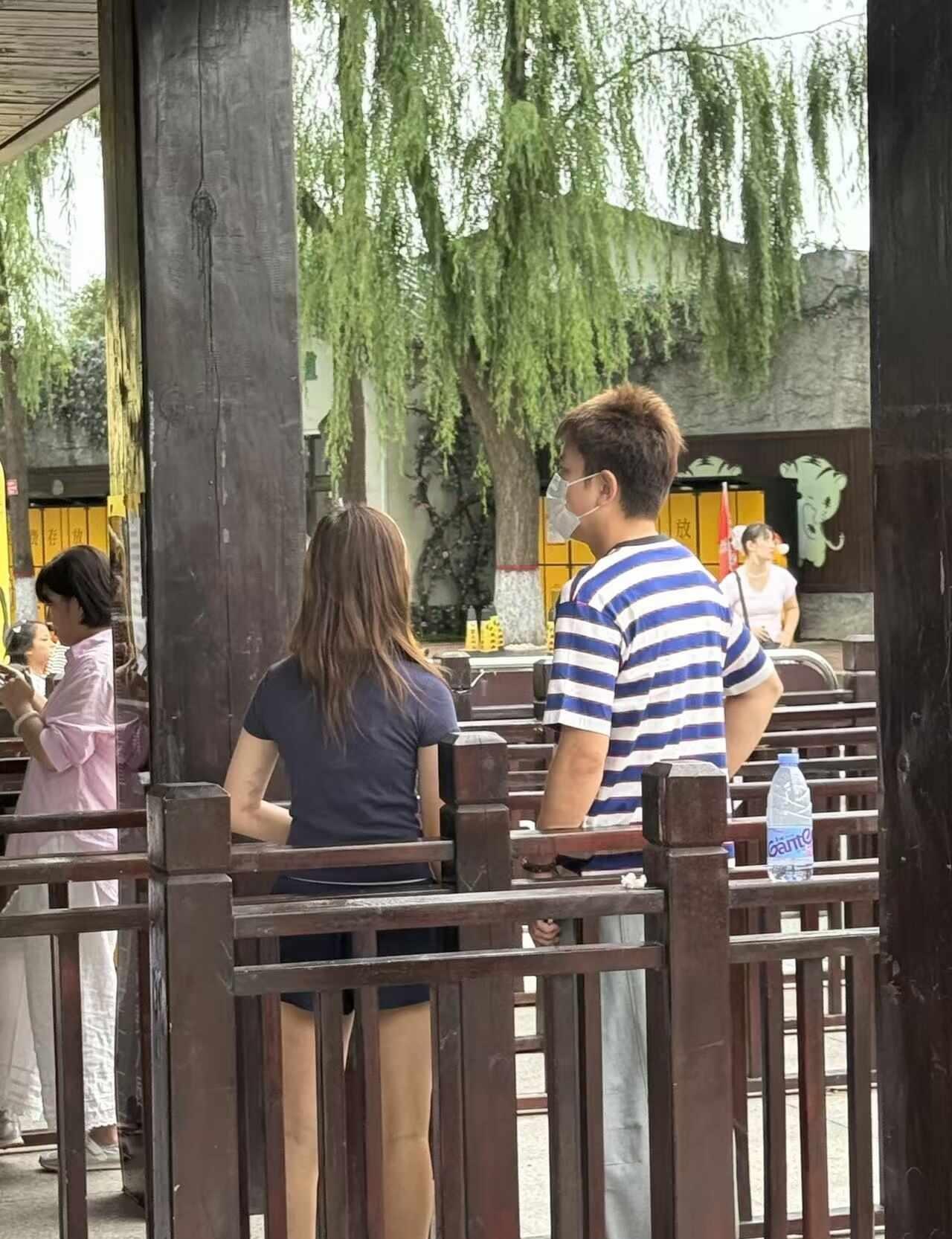 贾乃亮对女儿的好，女儿记得清清楚楚，没想到在虎园看到贾乃亮了，🔮陪着甜馨看老虎