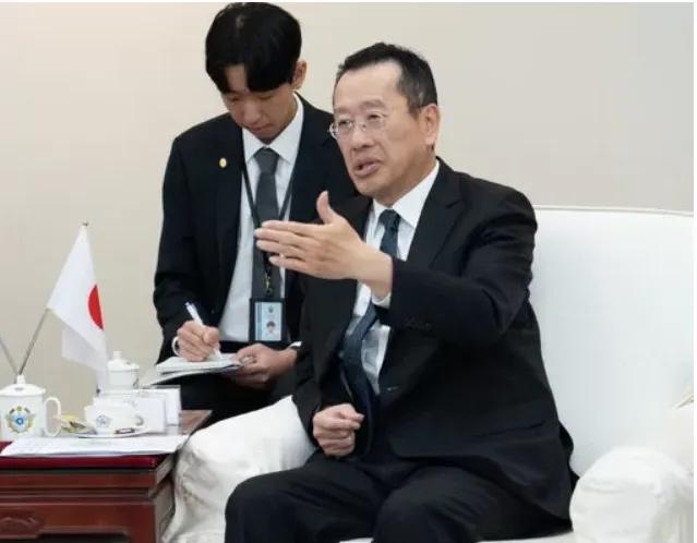 日本前法务大臣窜访台湾    顾立雄叫嚣：“深化台日防务合作”

日本前法务大臣