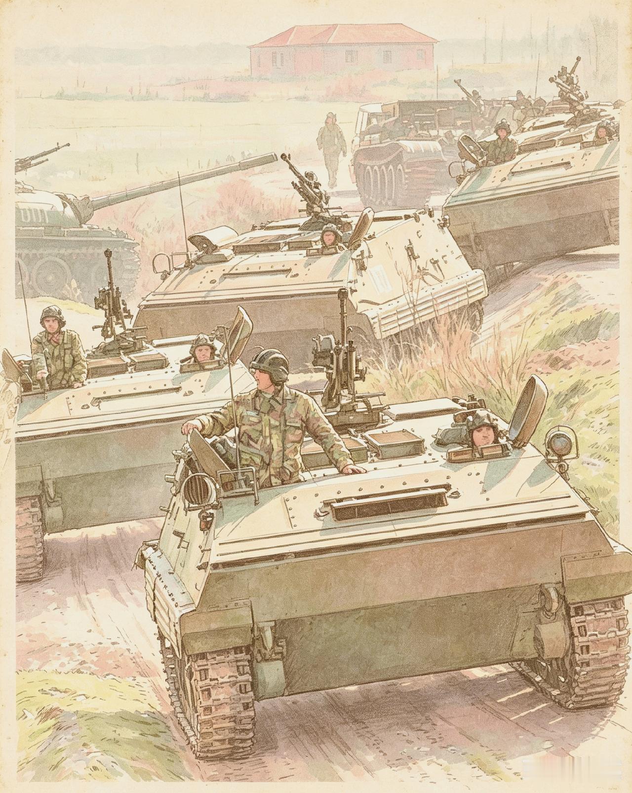 经典装备·我军步兵的好伴侣
最早的履带式装甲输送车。
钢板要手工打制，一度产量上