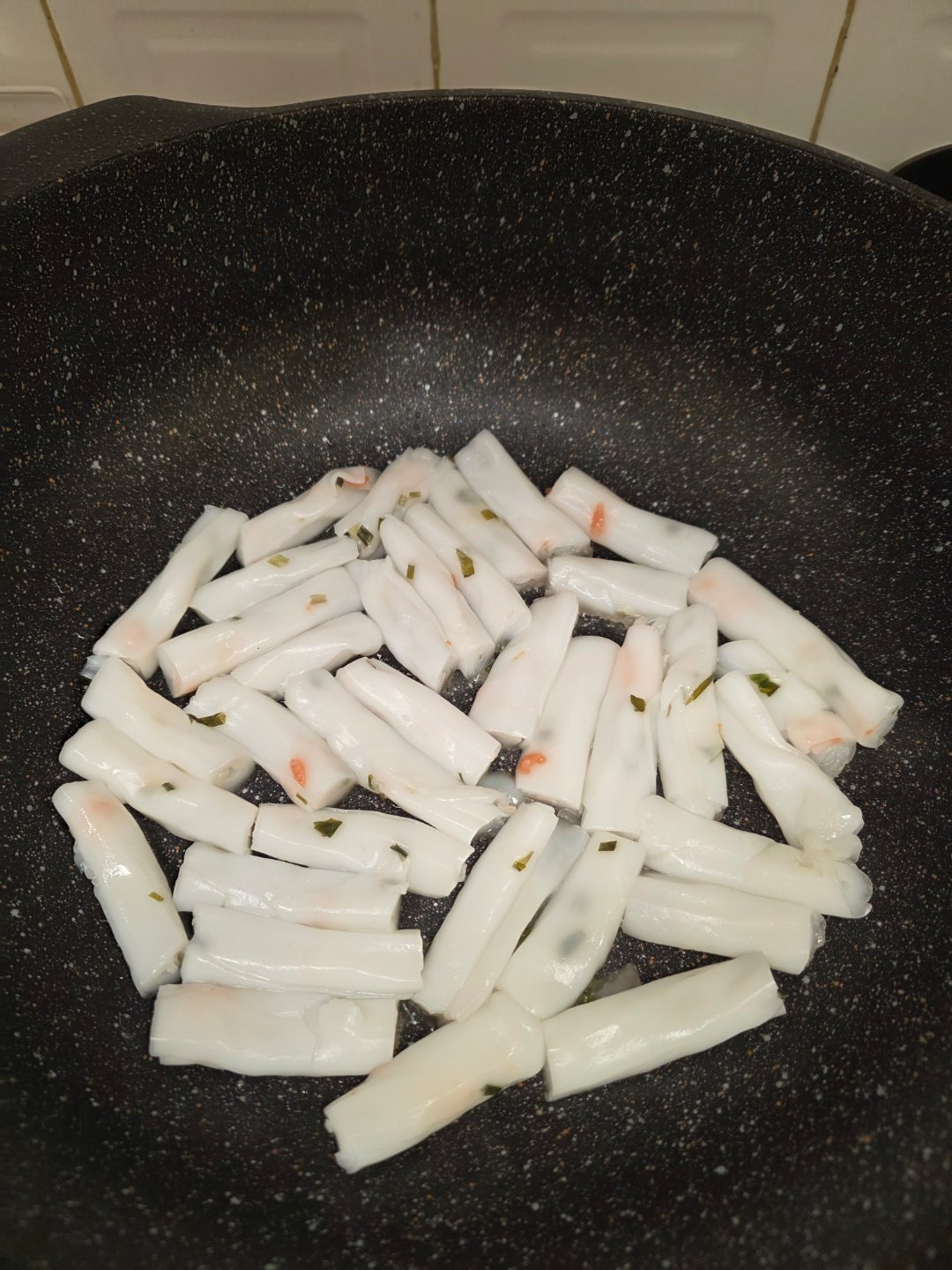 Xo醬煎蝦米腸+西瓜西米露