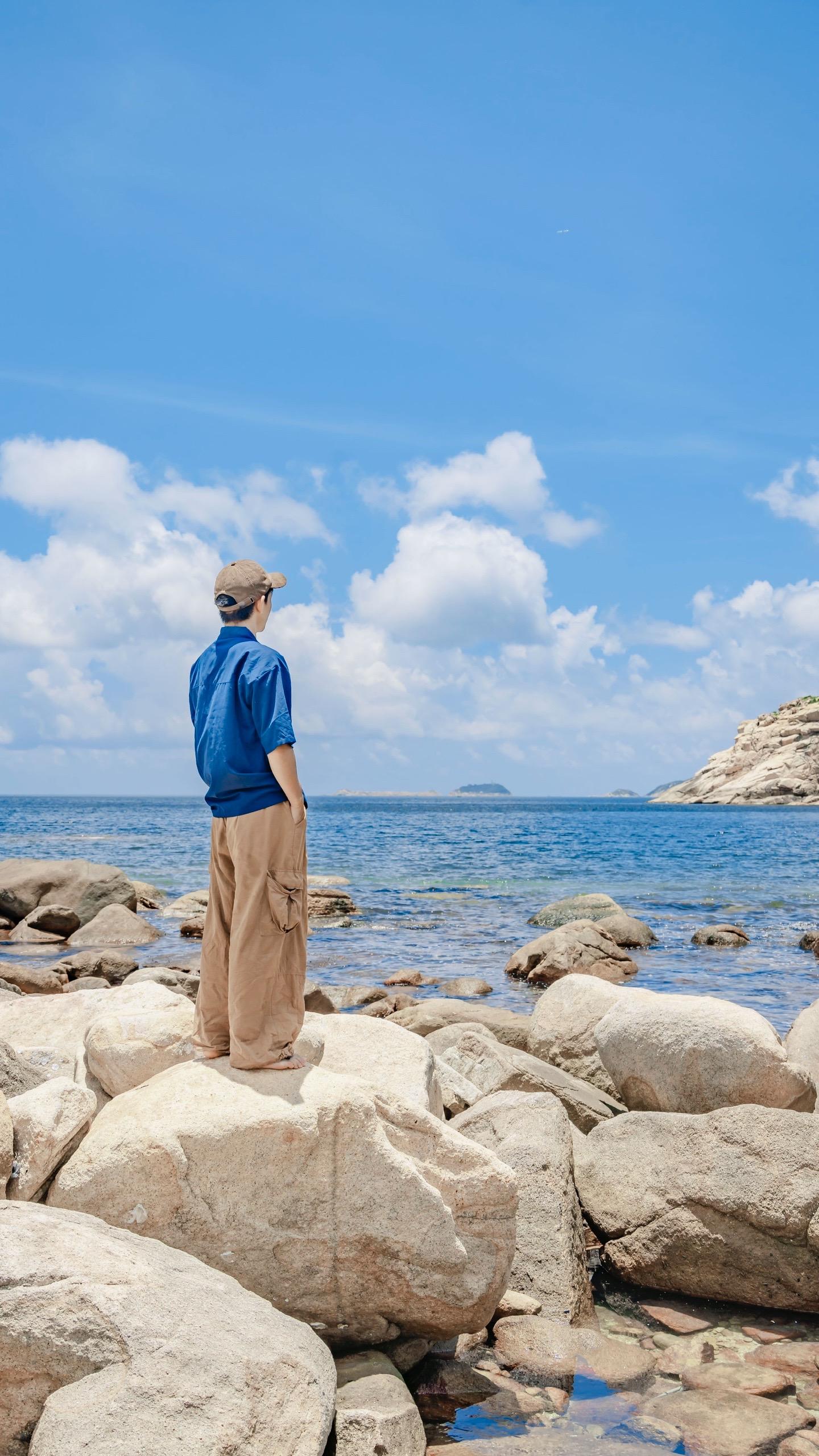 这个夏天来香港石澳看果冻海吧。想要看到动漫里的海景吗？那就来香港石澳海...