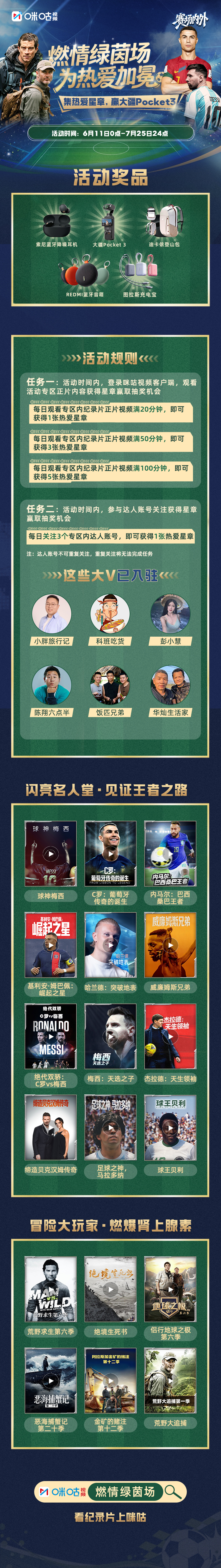 #世界杯赛场内外热血不间断# 传奇不落幕，为热爱加冕！有人天赋封神，有人逆天改命