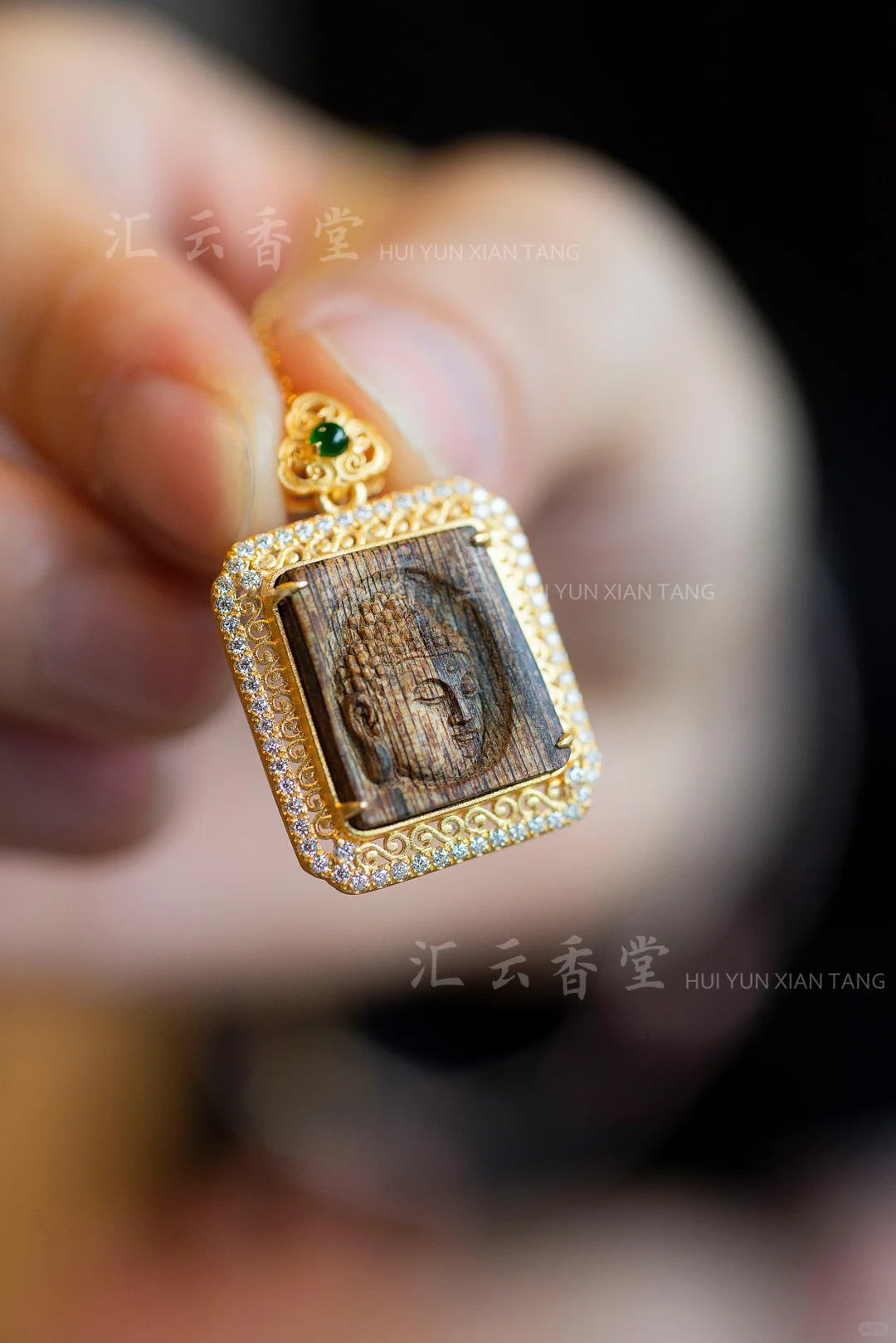 越南芽庄白棋楠 镶金小佛沉水🐲🐲🐲