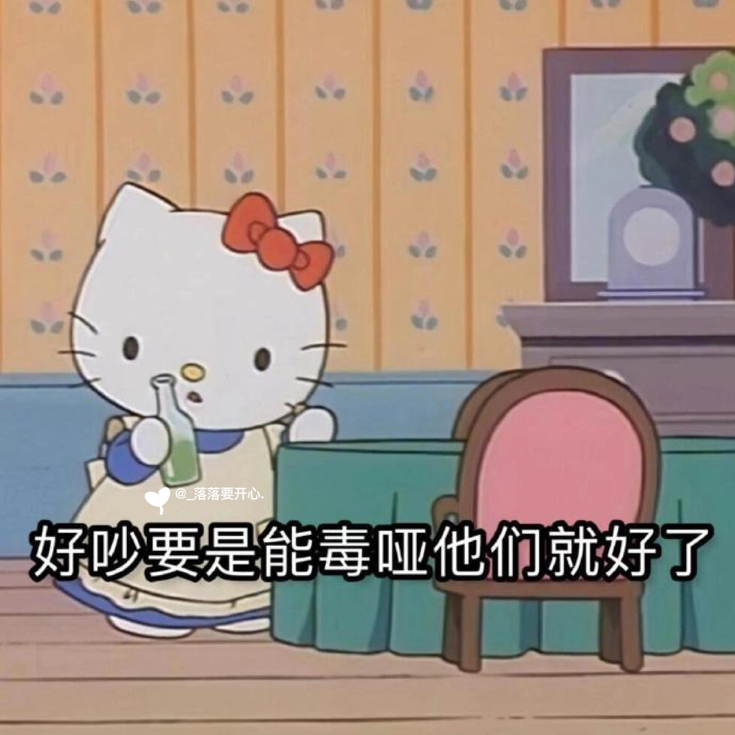 Hellokitty搞笑表情包 