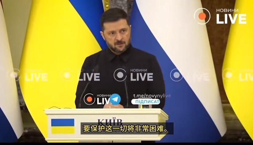 泽连斯基这口才，没人说的过他，横竖他都要辩一下。大俄打狠了，他又说我们保护不了那