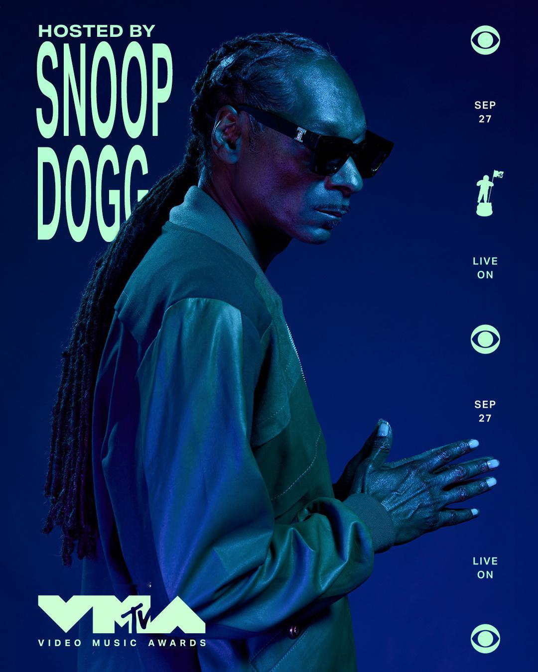 Snoop Dogg 将主持今年的 VMAs，他称之为“圆满时刻”Snoop D