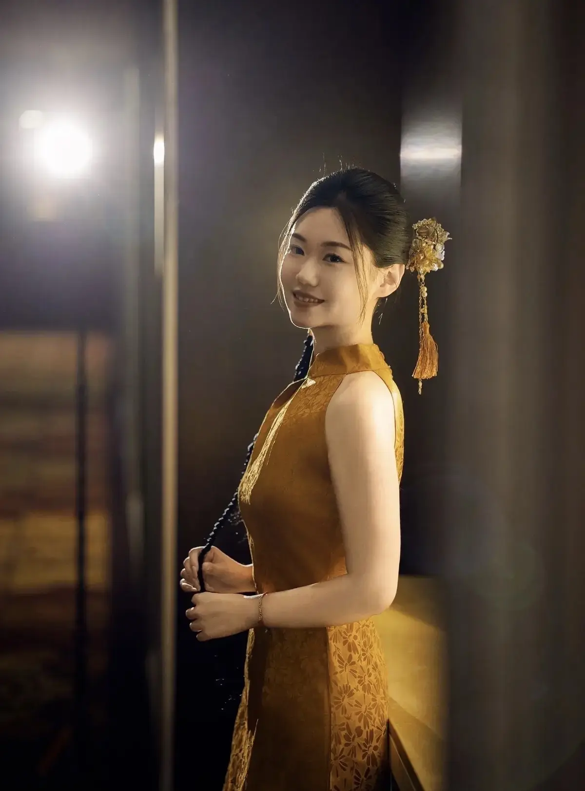 晨袍新娘 新娘跟妆
