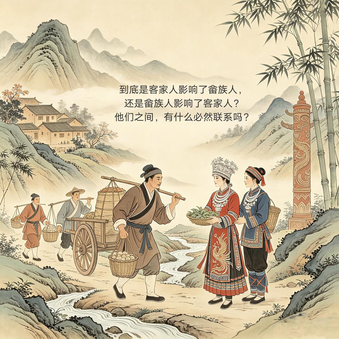 为什么，只要提及客家人之时，学术上动不动的，总是要跟畲族绑定上关系呢？到底是客家