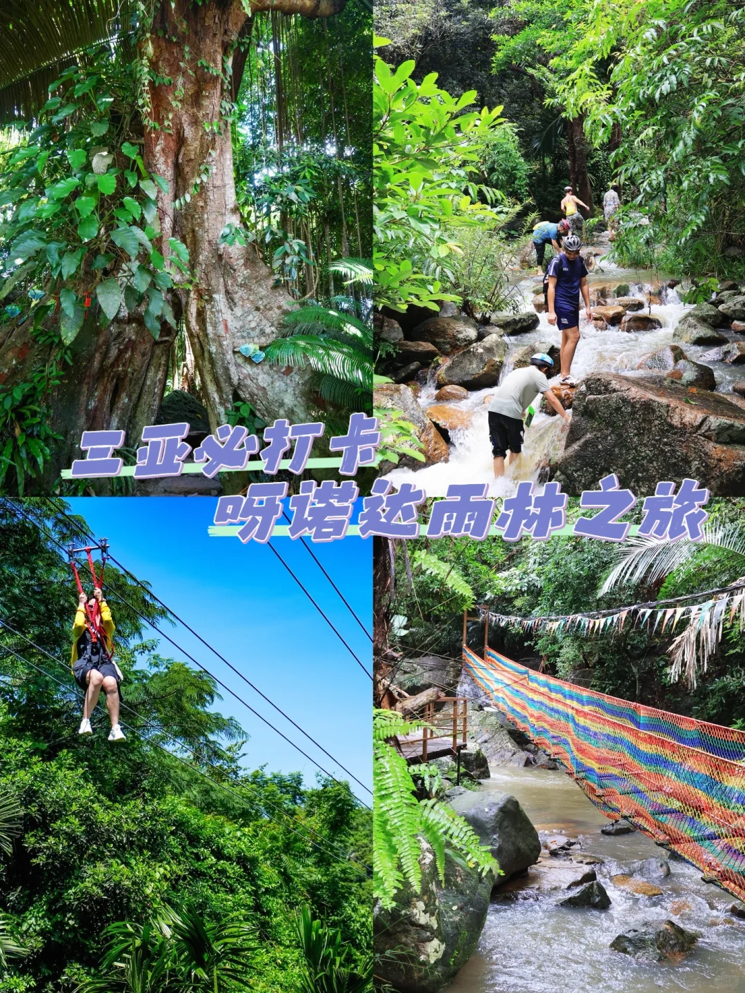 听劝，这个夏天一定要去一次呀诺达！