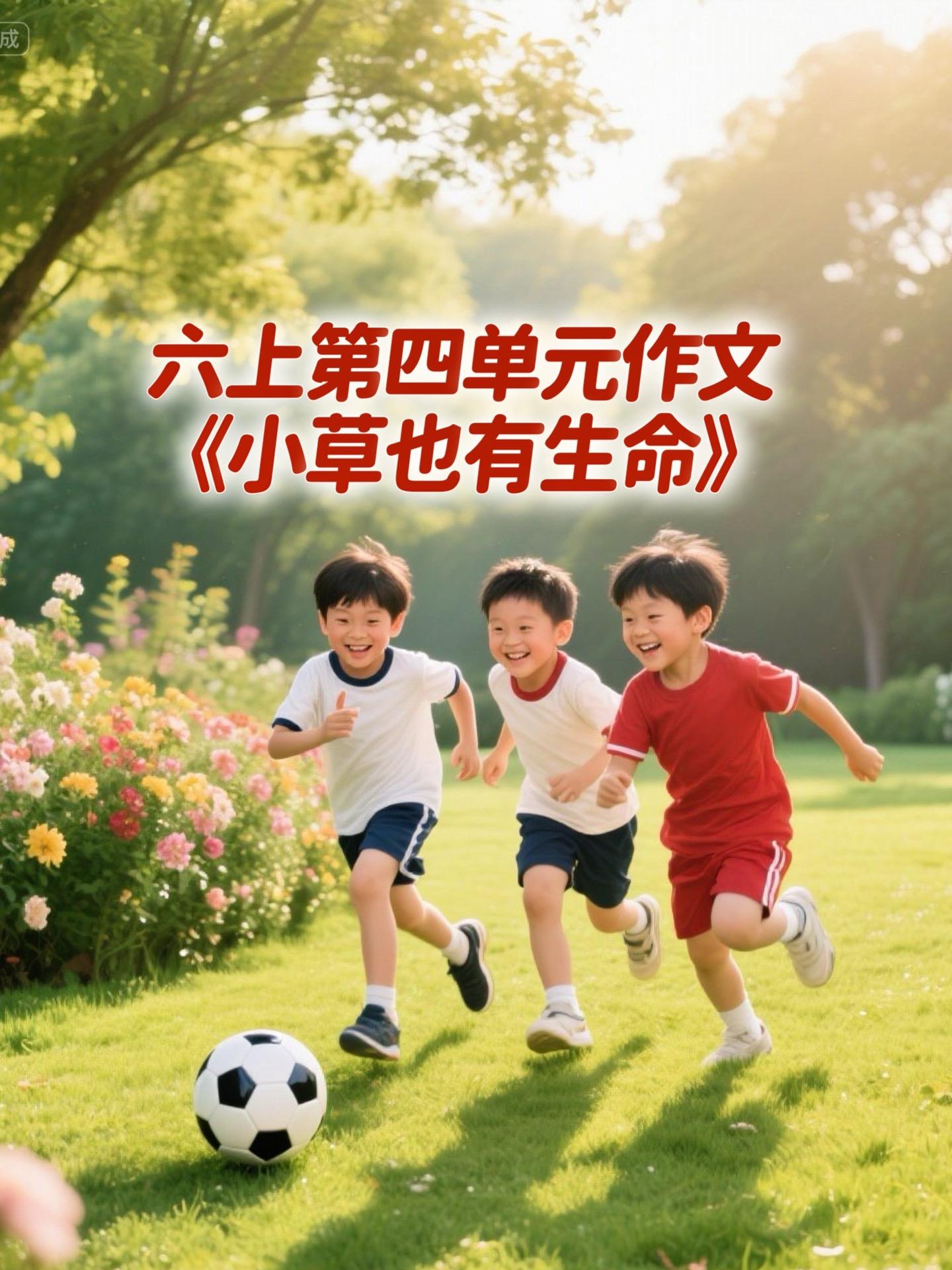 《小草也有生命》 优秀范文。家长必读，小学六年级上册第四单元习作《笔尖...