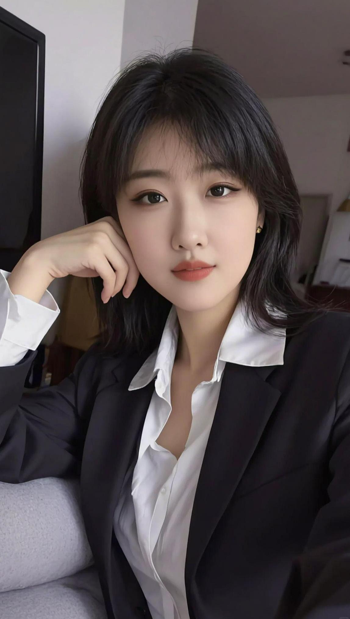 AI通勤风自拍 抖音ai创作