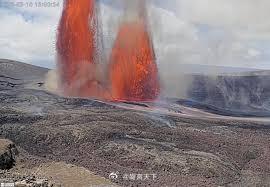 夏威夷大岛火山爆发 美国媒体报道，夏威夷大岛的基拉韦厄火山（Kīlauea）在2