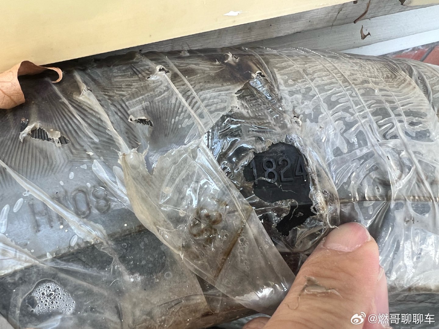 四条没上过车的马牌PC6，放家门口风吹日晒雨淋2年，今天被轮胎二手商1600块收