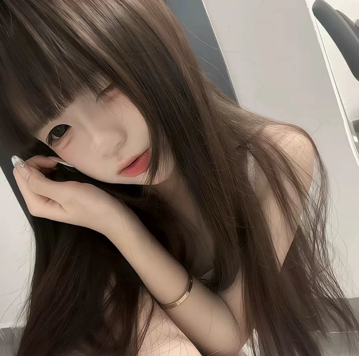 𝙒𝙚𝘾𝙝𝙖𝙩生活感女头情侣头像｜头像分享｜真人情头｜解压｜氛围感情头