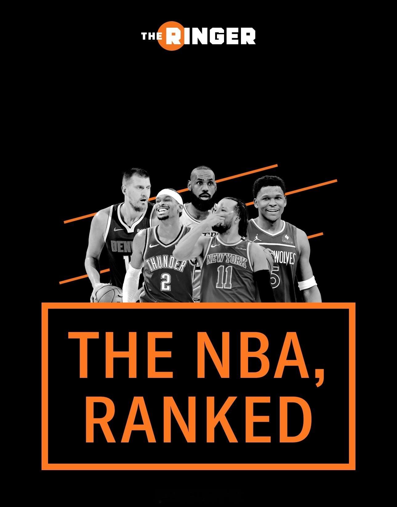 The Ringer本赛季联盟百大球星排名🤨库里第6，杜兰特第11，布朗第13