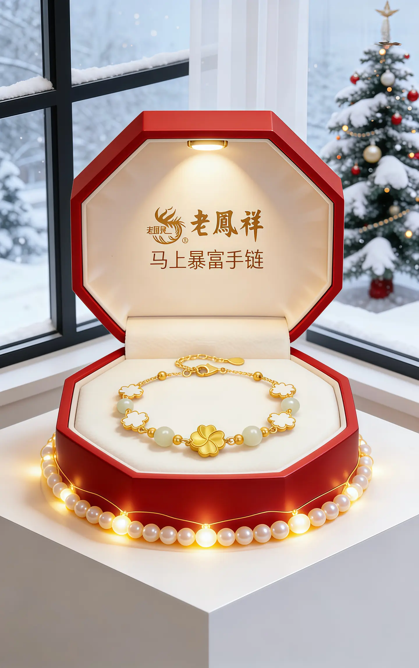 老凤祥“马上暴富”手链，马年开运就靠它