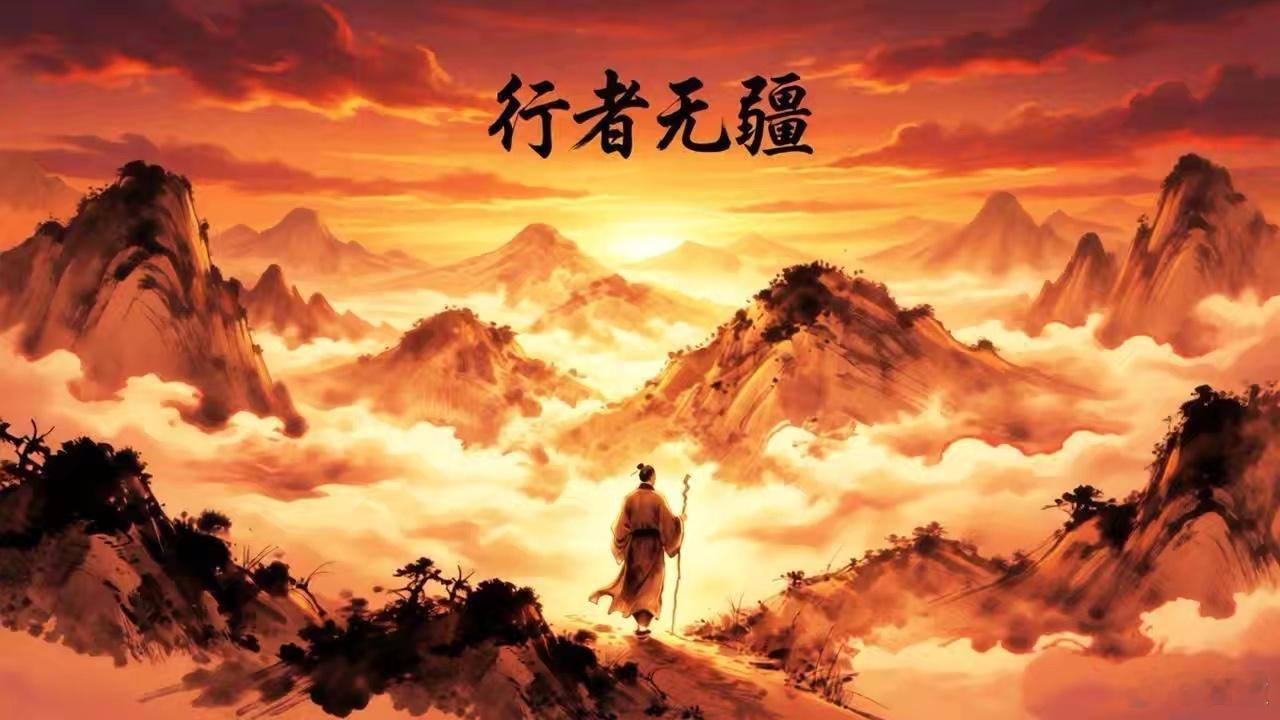【散文诗：行者无疆】🍎不知道为了什么想起回忆，为了什么这样惴惴空虚，不知道为了
