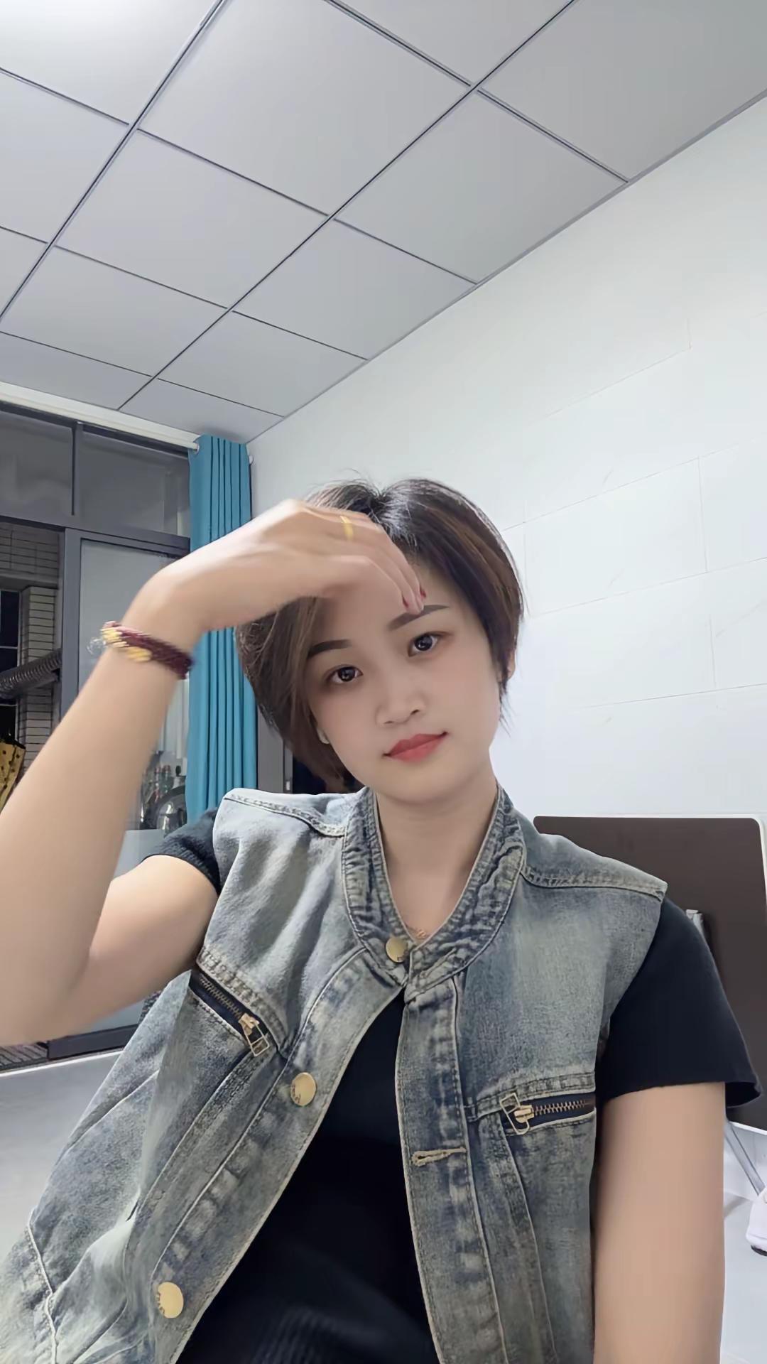 今天感觉很ok今日份短发look