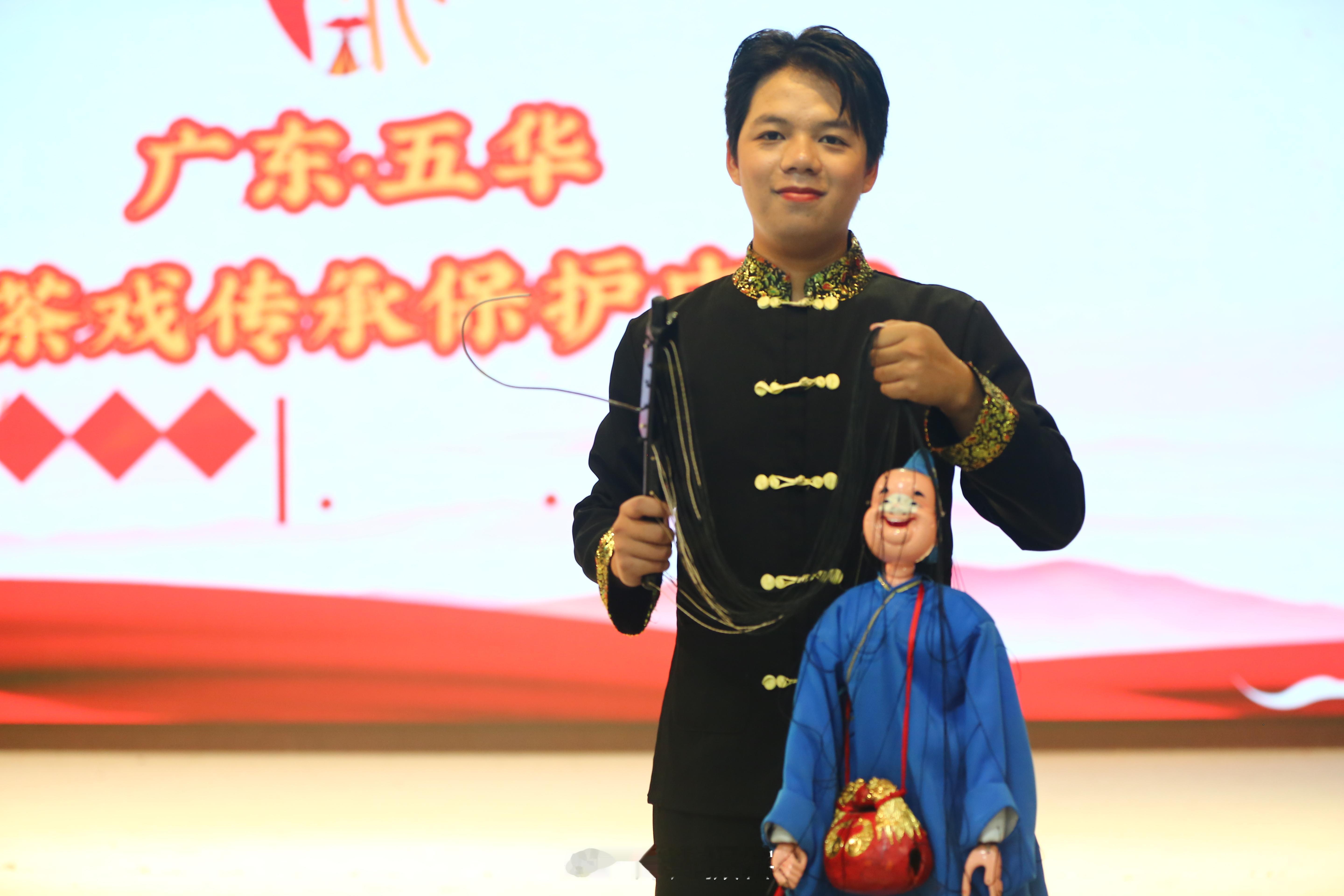 #总得来一次梅州吧##梅州等你来发现##乐游广东# “五华提线木偶”于明朝初年由