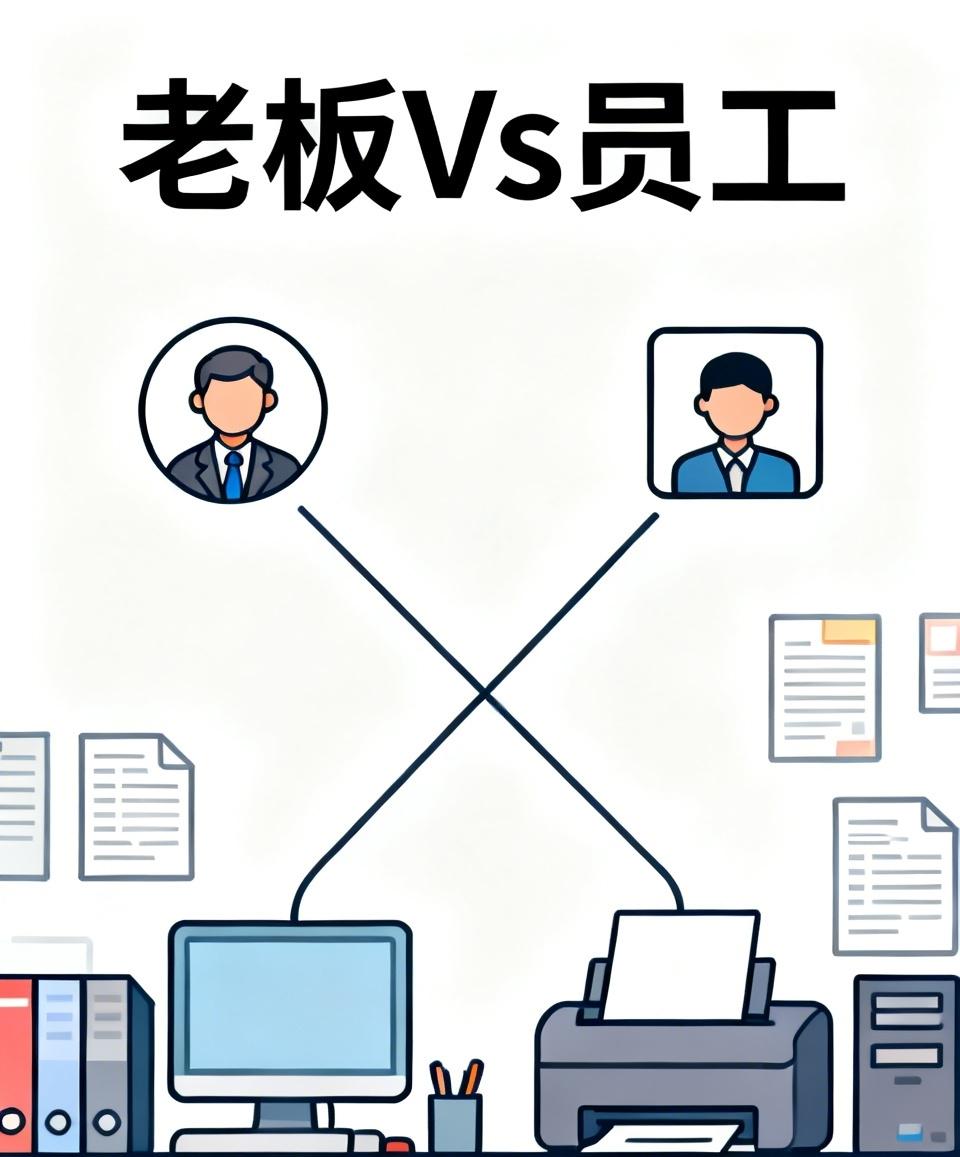 职场中的规矩，从来都只是给员工准备的。

公司门口的打卡机，可能连领导的信息都不