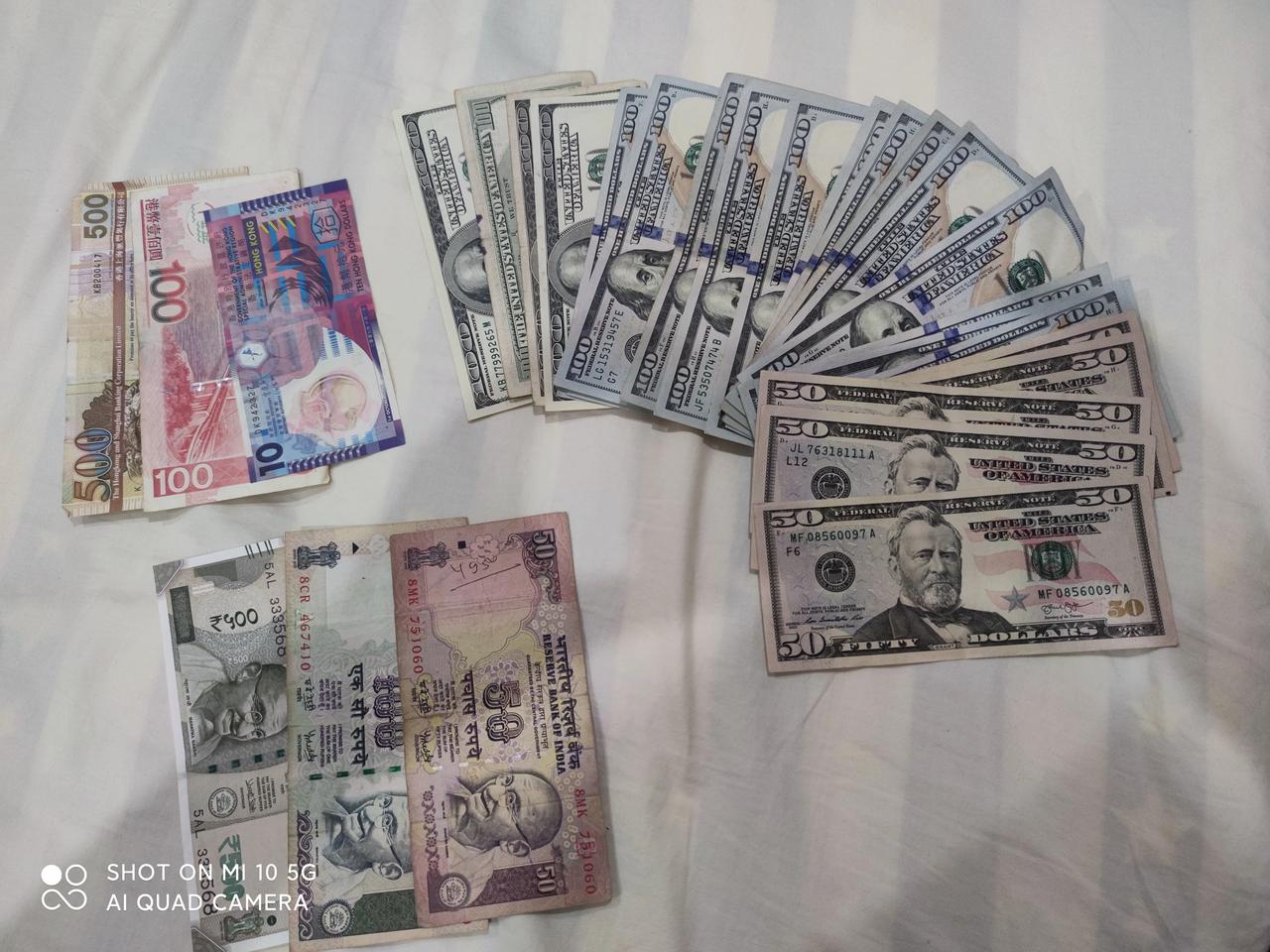 请问一下，老版的美元纸币，还能不能用，要是不能用，那我要亏大了[笑哭]

今天找