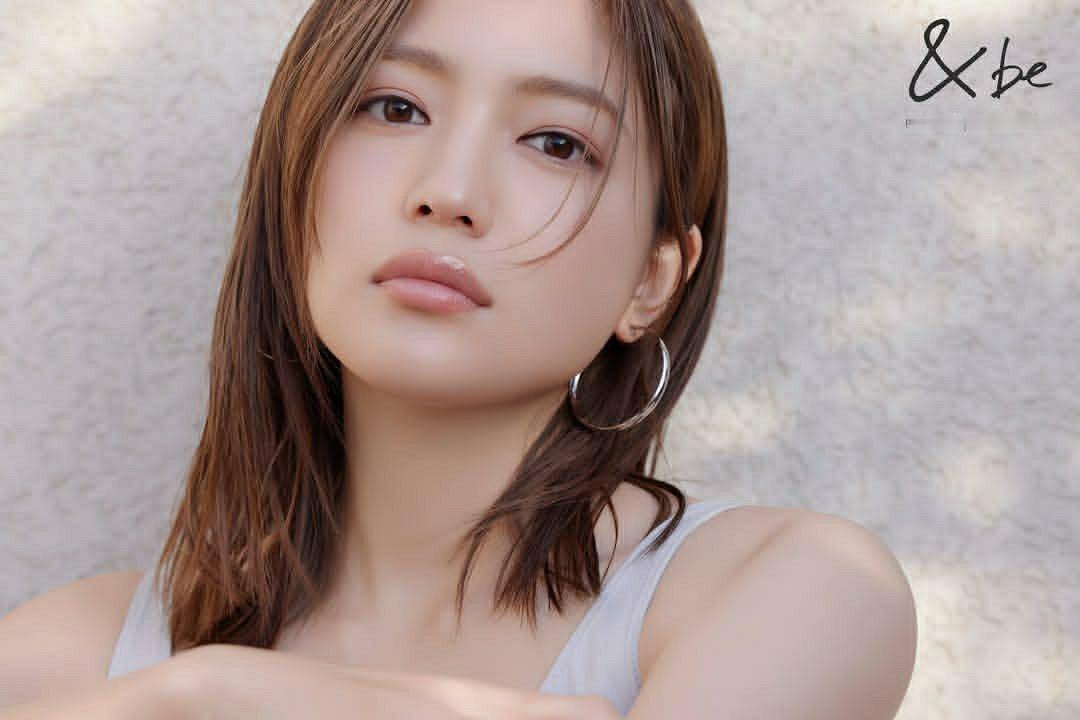 日娱新闻川口春奈 川口春奈 &be 宣传美图 