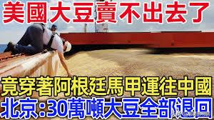 瞒天过海终成空！美国大豆伪装阿根廷货出口中国，30 万吨被海关退回：
美国大豆在