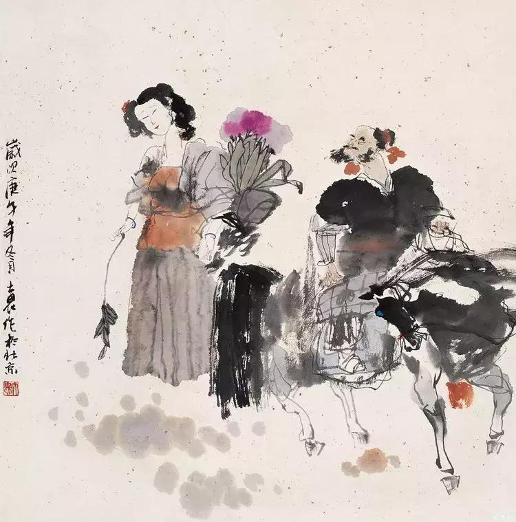 上联：走马观花观马走
下联：[比心]

网络图片/诚谢侵删