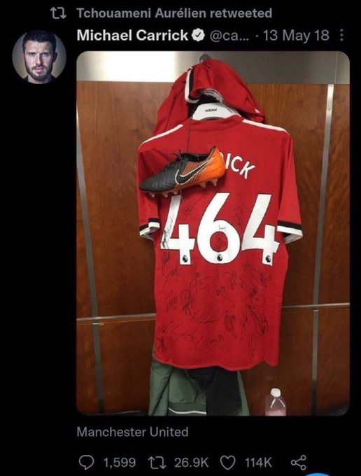 琼阿梅尼转发过卡里克退役的推文 