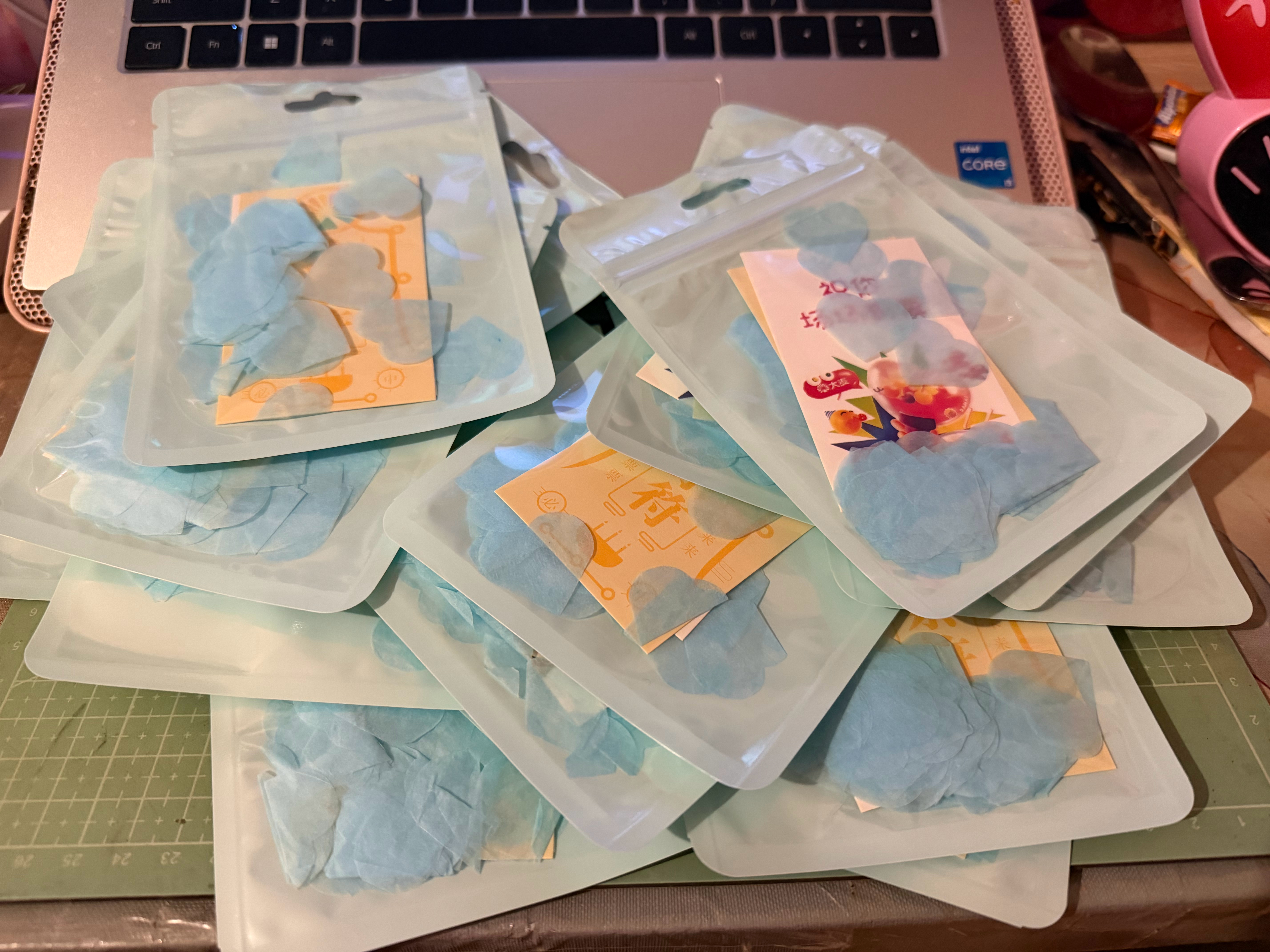 神经病小妈的便宜喽搜物料打包中🫳🏻（还有定制的项链啥的没到货嘤有还会去长沙场