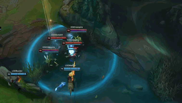 Leave这波... 如果EDG今天输了不敢想[笑cry]#LGD对战EDG##