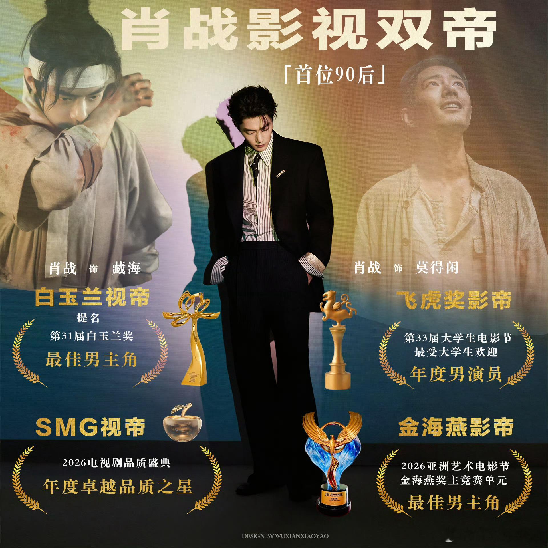 张艺谋电影 肖战肖战有任何大🫓大导争抢 都不意外吧！在影/视/歌/剧都有非常出