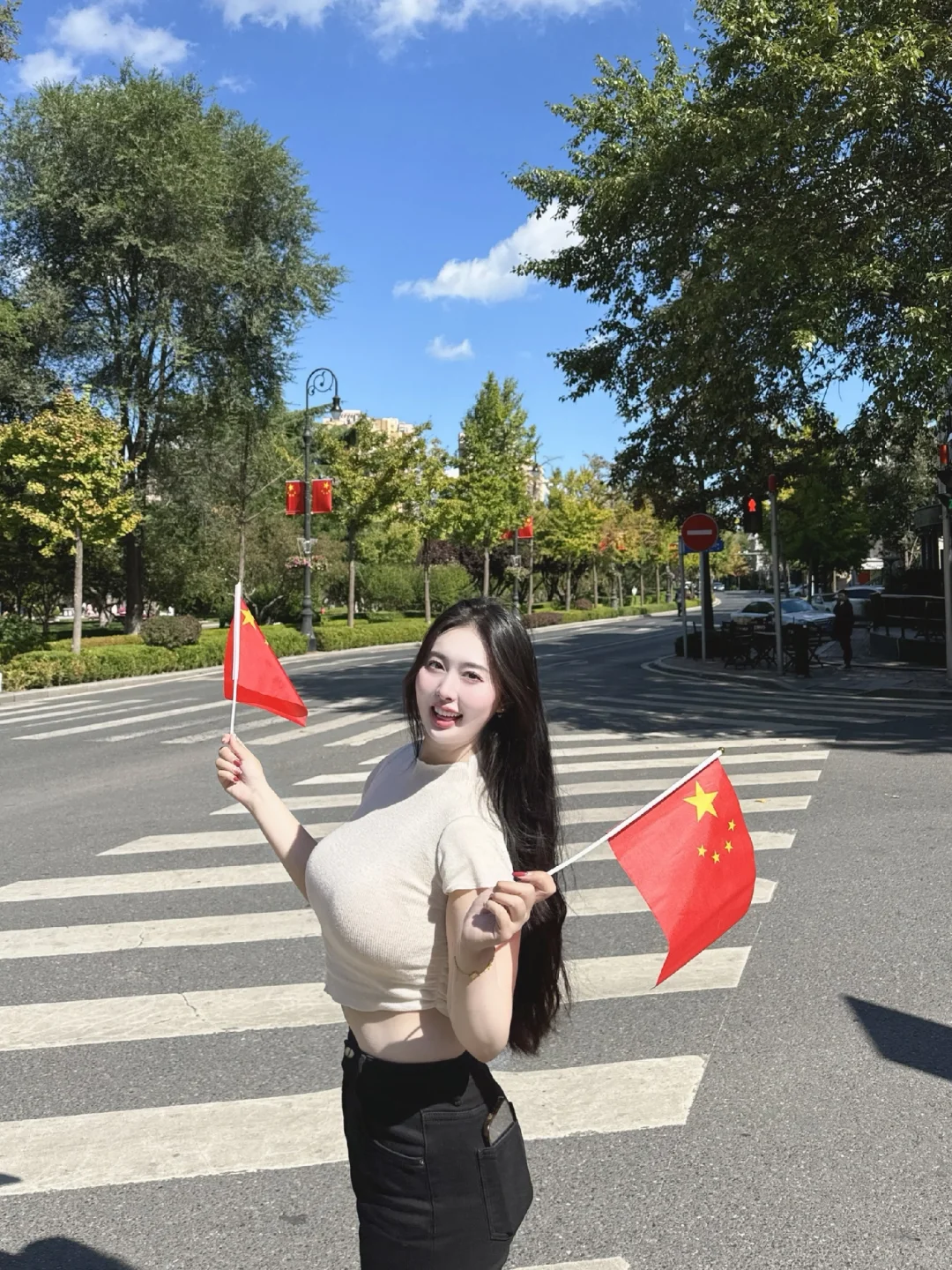大方展示美丽
