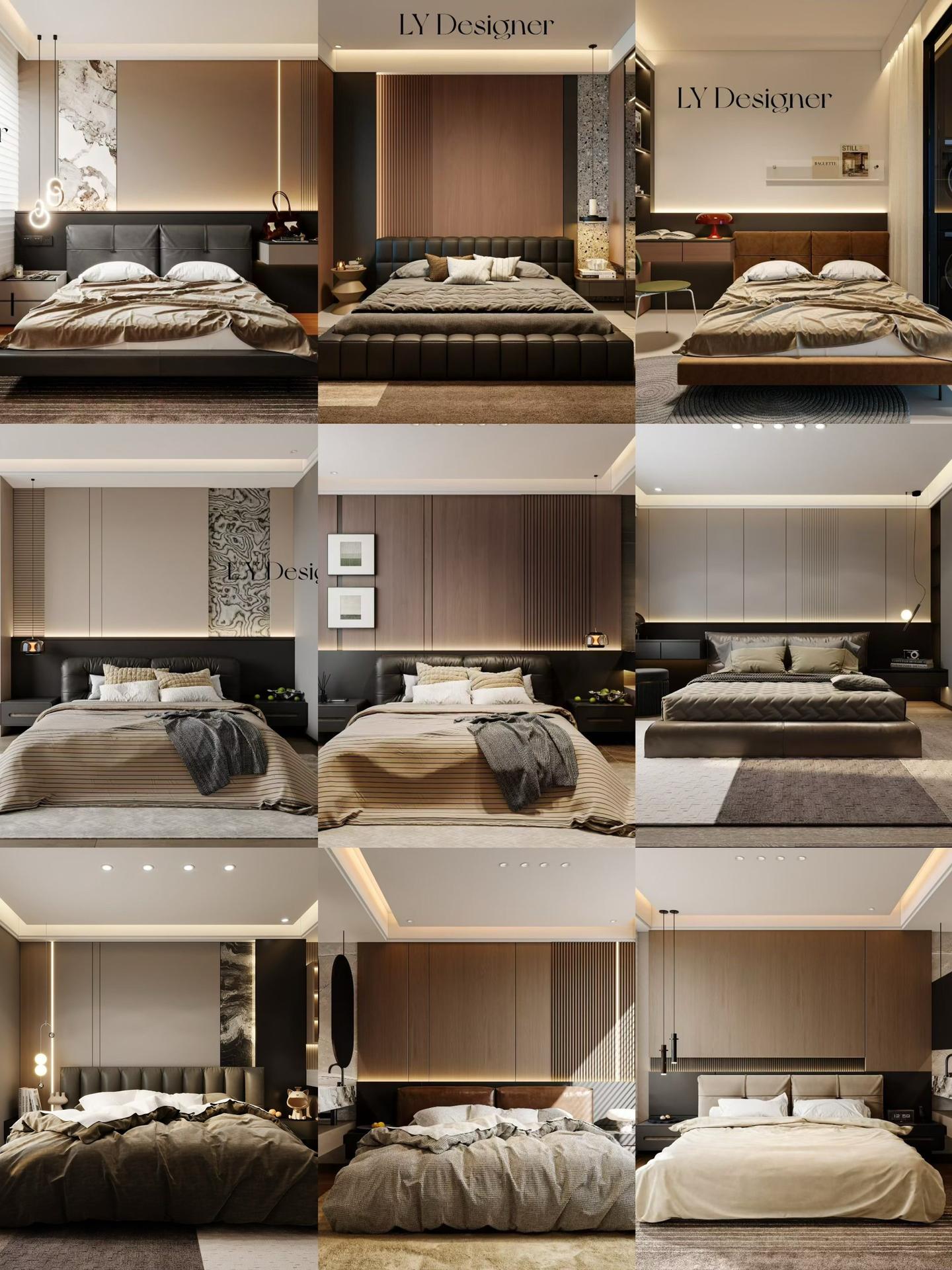 抄作业时间到，10款高颜值卧室设计